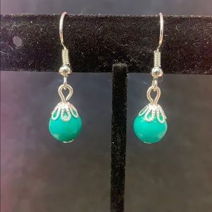 20223⭐️Teal acrylic earrings⭐️